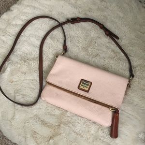 Blush pink Dooney and Bourke crossbody